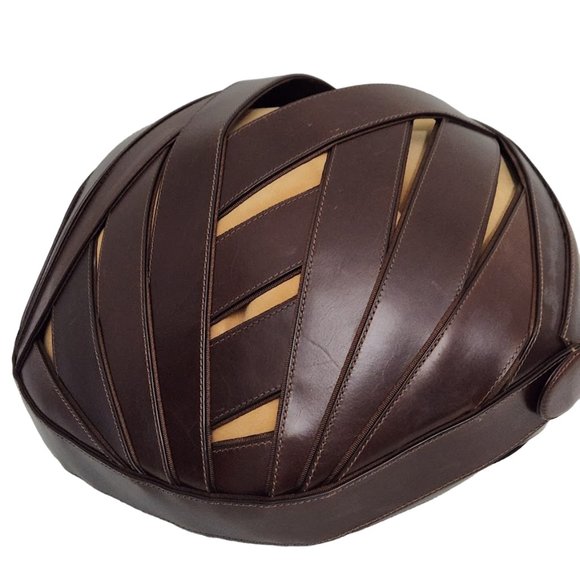 Brown and Tan Satchel - Picture 8 of 9